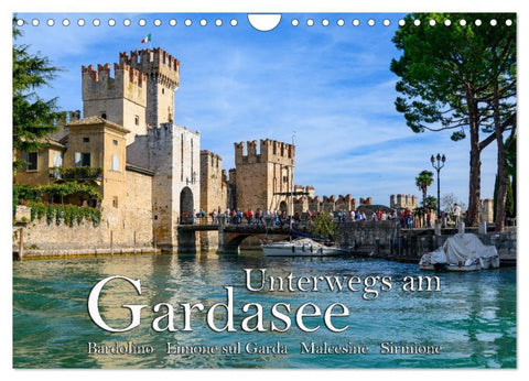 Unterwegs am Gardasee (Wandkalender 2027 DIN A4 quer), CALVENDO Monatskalender