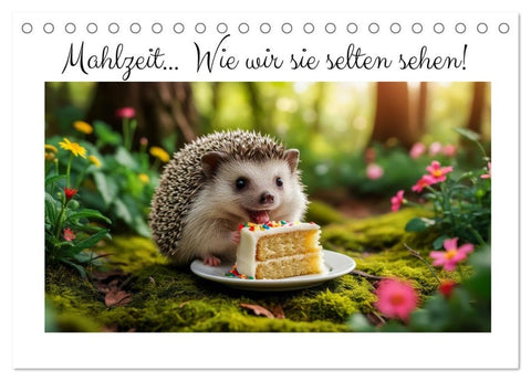 Mahlzeit... Wie wir Sie selten sehen! (Tischkalender 2027 DIN A5 quer), CALVENDO Monatskalender
