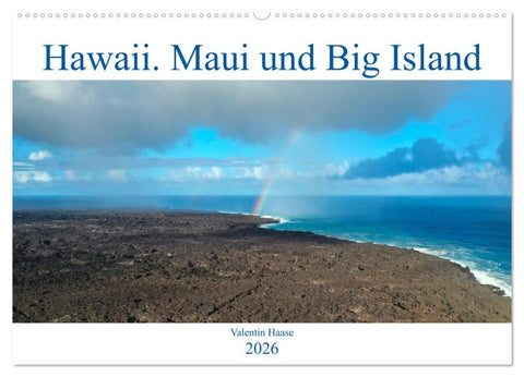 Hawaii, Maui und Big Island (Wandkalender 2026 DIN A2 quer), CALVENDO Monatskalender