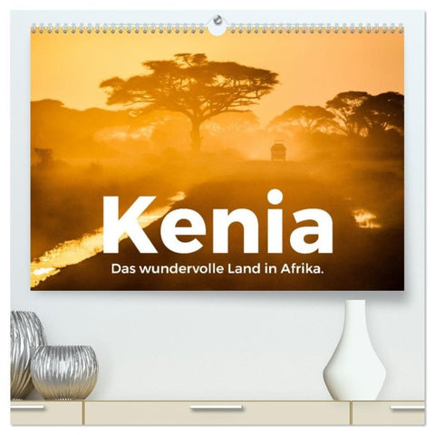 Kenia - Das wundervolle Land in Afrika. (hochwertiger Premium Wandkalender 2027 DIN A2 quer), Kunstdruck in Hochglanz