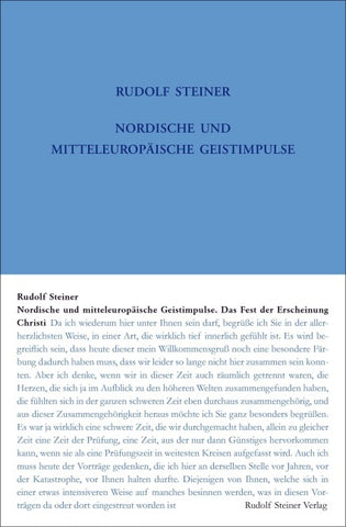 Nordische und mitteleuropäische Geistimpulse