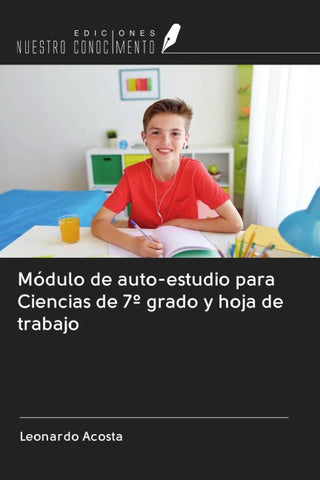 Módulo de auto-estudio para Ciencias de 7º grado y hoja de trabajo