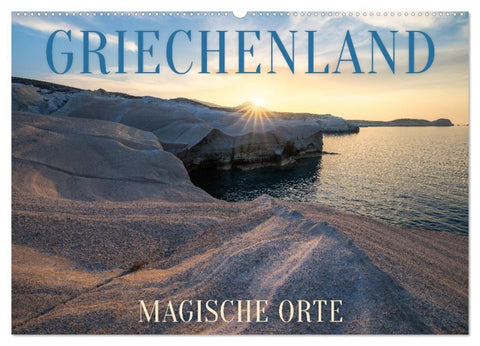 Griechenland - Magische Orte (Wandkalender 2027 DIN A2 quer), CALVENDO Monatskalender