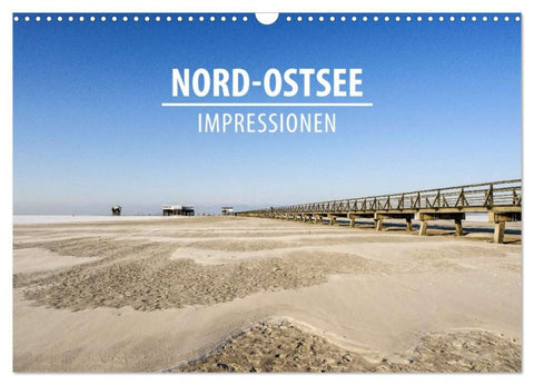 Nord-Ostsee Impressionen (Wandkalender 2026 DIN A3 quer), CALVENDO Monatskalender