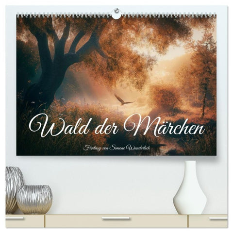 Wald der Märchen (hochwertiger Premium Wandkalender 2027 DIN A2 quer), Kunstdruck in Hochglanz
