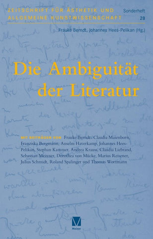 Die Ambiguität der Literatur