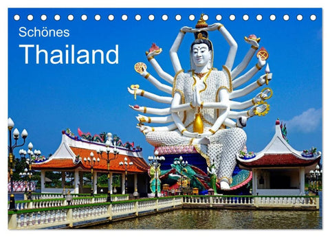 Schönes Thailand (Tischkalender 2026 DIN A5 quer), CALVENDO Monatskalender