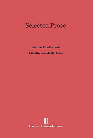 Selected Prose