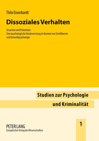 Dissoziales Verhalten
