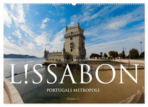 Lissabon - Portugals Metropole (Wandkalender 2026 DIN A2 quer), CALVENDO Monatskalender