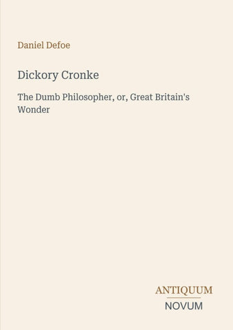 Dickory Cronke