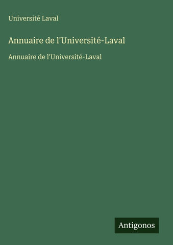 Annuaire de l'Université-Laval
