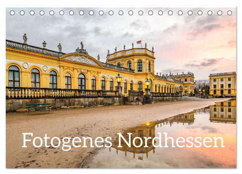 Fotogenes Nordhessen (Tischkalender 2026 DIN A5 quer), CALVENDO Monatskalender