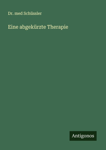 Eine abgekürzte Therapie