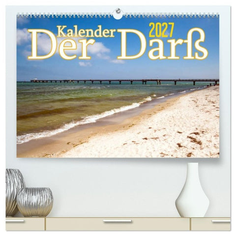Der Darß Kalender CH-Version (hochwertiger Premium Wandkalender 2027 DIN A2 quer), Kunstdruck in Hochglanz