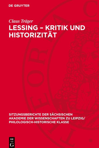 Lessing – Kritik und Historizität