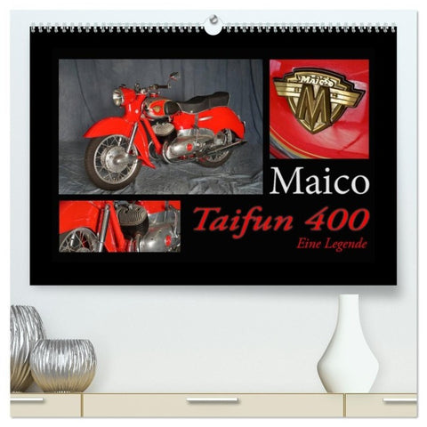 Maico Taifun 400 - Eine Legende (hochwertiger Premium Wandkalender 2027 DIN A2 quer), Kunstdruck in Hochglanz