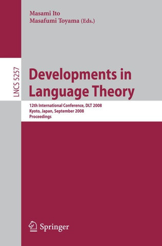 Developments in Language Theory