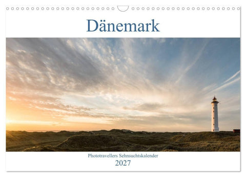 Dänemark - Phototravellers Sehnsuchtskalender (Wandkalender 2027 DIN A3 quer), CALVENDO Monatskalender