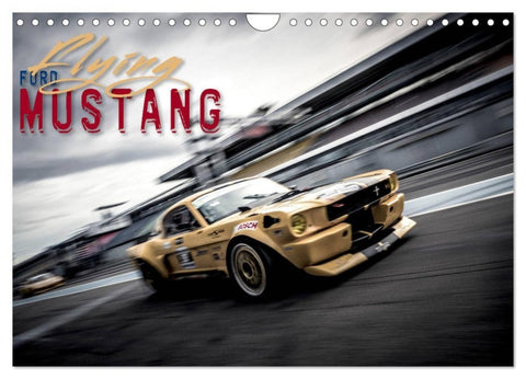 Flying Ford Mustang (Wandkalender 2027 DIN A4 quer), CALVENDO Monatskalender