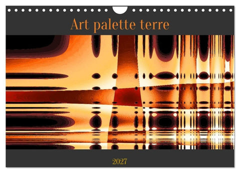 Art palette terre (Calendrier mural 2027 DIN A4 vertical), CALVENDO calendrier mensuel