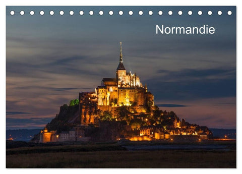 Normandie (Tischkalender 2027 DIN A5 quer), CALVENDO Monatskalender