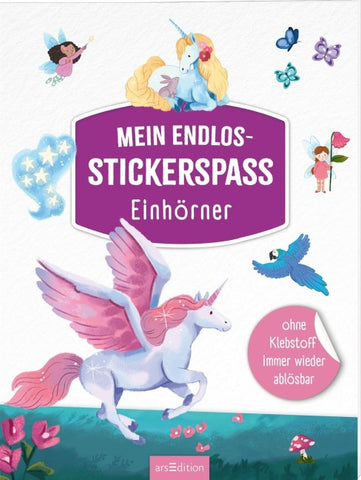 Mein Endlos-Stickerspaß – Einhörner