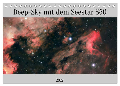 Deep-Sky mit dem Seestar S50 (Tischkalender 2027 DIN A5 quer), CALVENDO Monatskalender