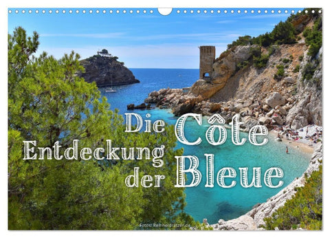 Die Entdeckung der Côte Bleue (Wandkalender 2026 DIN A3 quer), CALVENDO Monatskalender