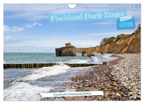 Fischland-Darß-Zingst - Traumhafte Ostseelandschaften (Wandkalender 2026 DIN A4 quer), CALVENDO Monatskalender