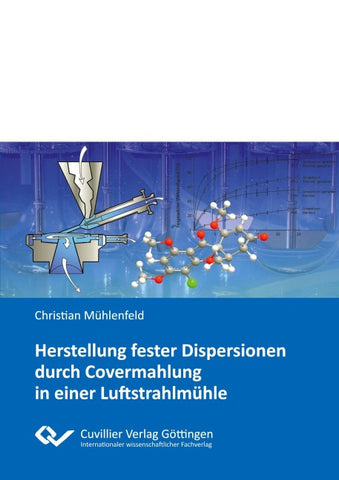 Herstellung fester Dispersionen durch Covermahlung in einer Luftstrahlmühle