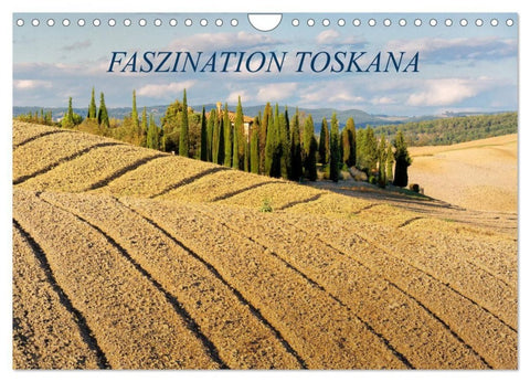 Faszination Toskana (Wandkalender 2027 DIN A4 quer), CALVENDO Monatskalender