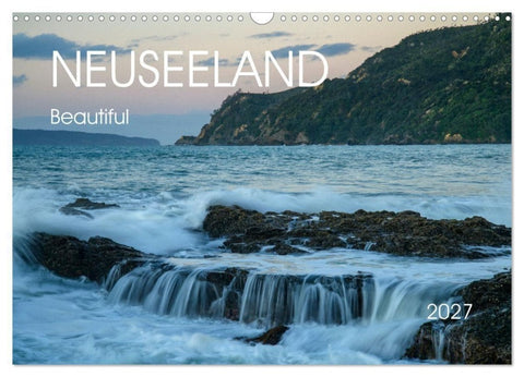 Beautiful Neuseeland (Wandkalender 2027 DIN A3 quer), CALVENDO Monatskalender