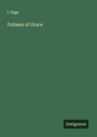 Fulness of Grace