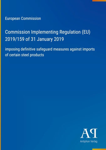 Commission Implementing Regulation (EU) 2019/159 of 31 January 2019