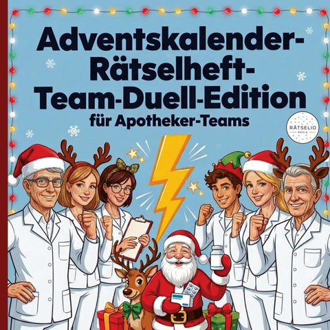 Adventskalender-Rätselheft