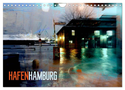 Hafen Hamburg (Wandkalender 2026 DIN A4 quer), CALVENDO Monatskalender