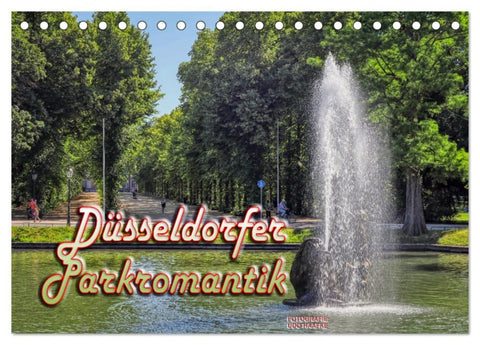 Düsseldorfer Parklandschaften (Tischkalender 2026 DIN A5 quer), CALVENDO Monatskalender