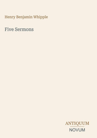 Five Sermons