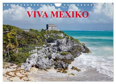 VIVA MEXIKO (Wandkalender 2027 DIN A4 quer), CALVENDO Monatskalender