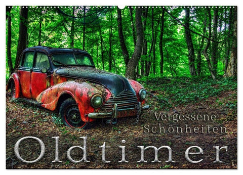 Oldtimer - Vergessene Schönheiten (Wandkalender 2027 DIN A2 quer), CALVENDO Monatskalender