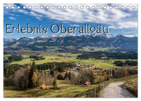 Erlebnis Oberallgäu (Tischkalender 2026 DIN A5 quer), CALVENDO Monatskalender