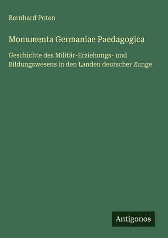 Monumenta Germaniae Paedagogica