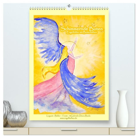 Schimmernde Boten (hochwertiger Premium Wandkalender 2027 DIN A2 hoch), Kunstdruck in Hochglanz