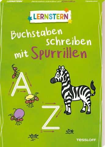 LERNSTERN. Buchstaben schreiben mit Spurrillen