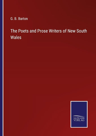 The Poets and Prose Writers of New South Wales