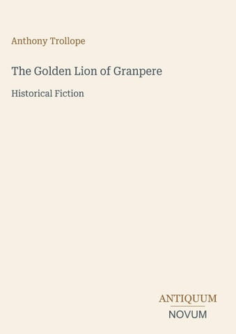 The Golden Lion of Granpere