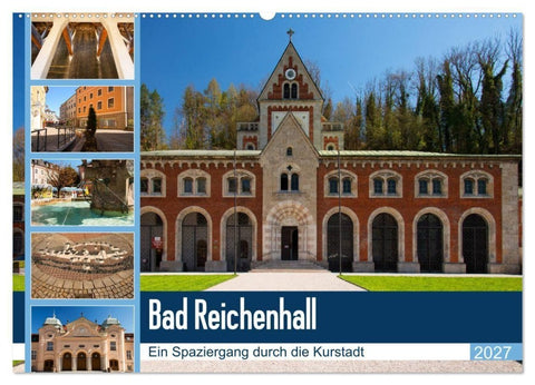 Bad Reichenhall (Wandkalender 2027 DIN A2 quer), CALVENDO Monatskalender