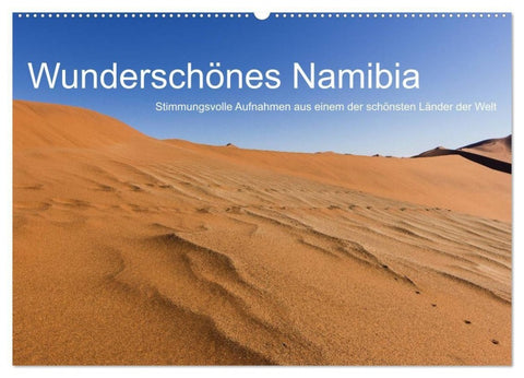 Wunderschönes Namibia (Wandkalender 2027 DIN A2 quer), CALVENDO Monatskalender