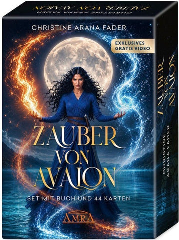 ZAUBER VON AVALON: Set mit Buch und 44 Karten [mit Gratis Video Download Legemethode & Trancereise]